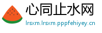 心同止水网